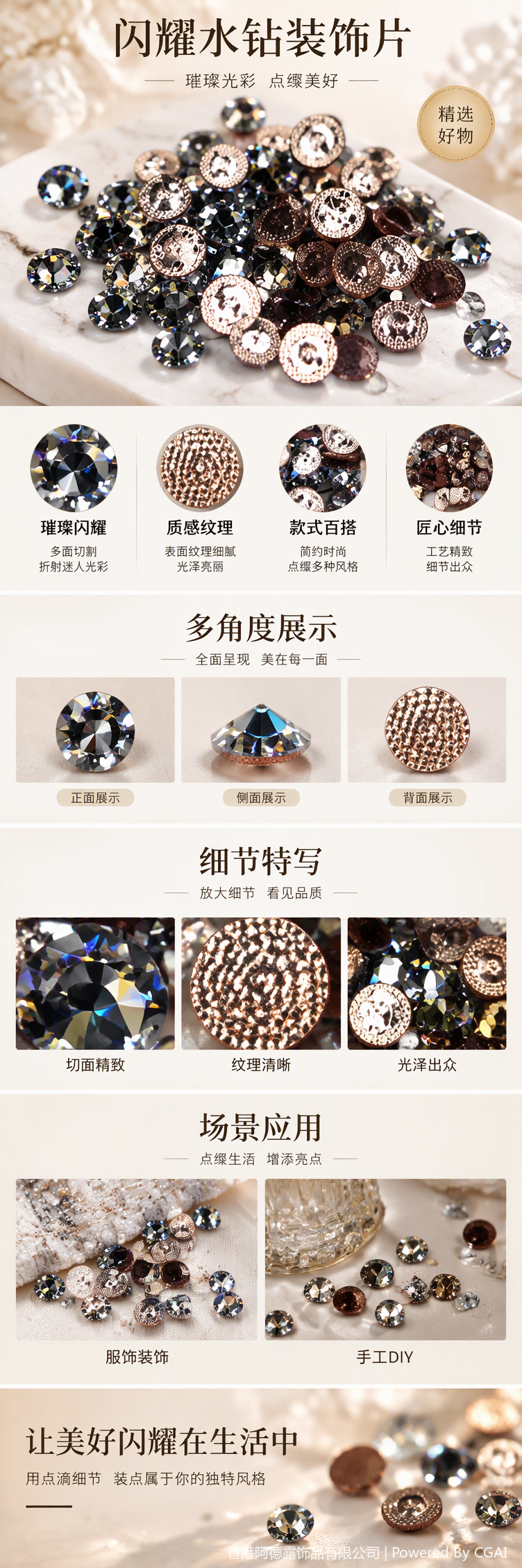 A variety of fashionable ear accessories, including metal pendants, ear hooks, earrings, and DIY material jewelry accessory sets pic 1