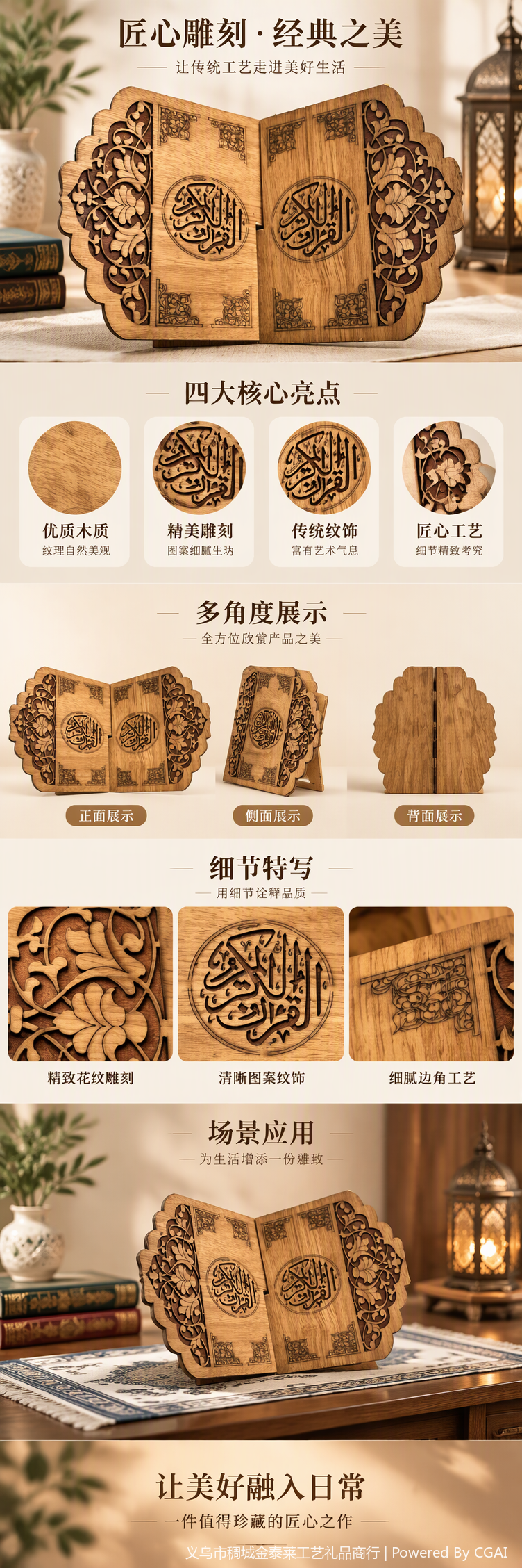 Exquisite religious incense trays, incense plates, incense stands, incense holders, handicrafts, gifts, offerings, practical decorative items pic 1