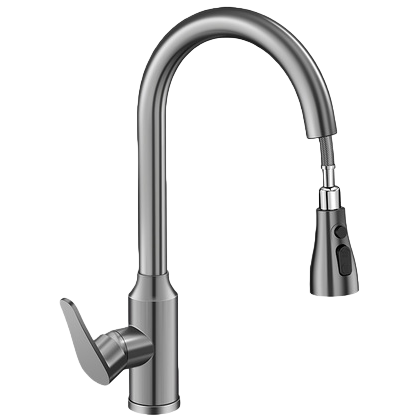 Multi-functional kitchen faucet, stainless steel rotating hot and cold water faucet, kitchen vegetable and dish washing faucet, home decoration hardware accessories details Picture