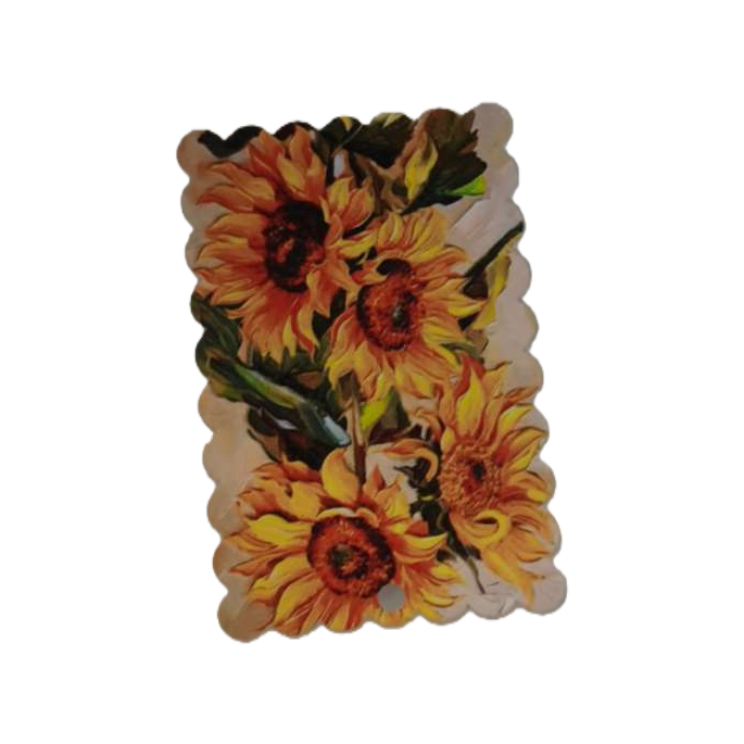 Pegatinas creativas del patrón del girasol pegatinas decorativas pegatinas de la pared pegatinas de la cuenta de la mano para niños pegatinas de la casa pinturas materiales de bricolaje 100 variaciones de vestir Item Picture