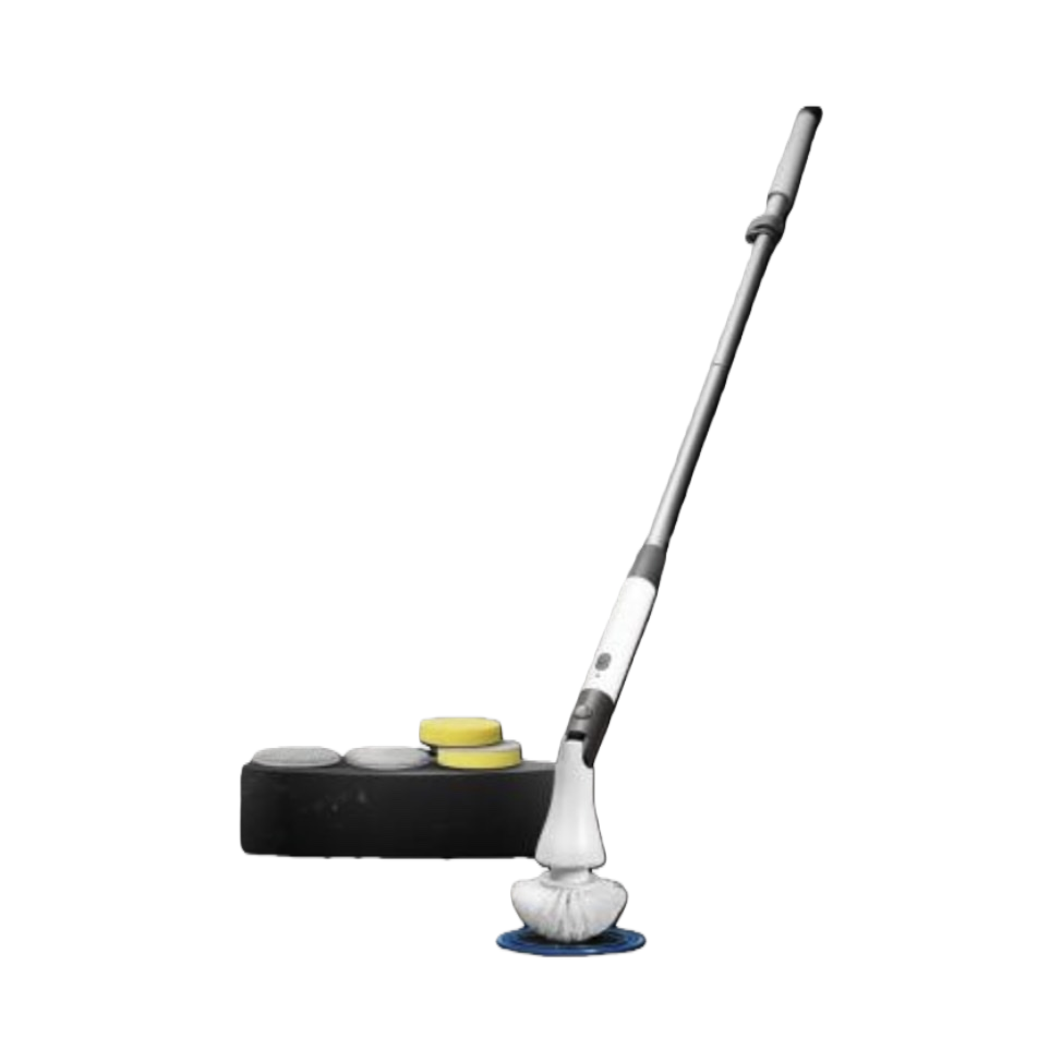 Electric Spin Scrubber with Long Handle——KLB024 Item Picture