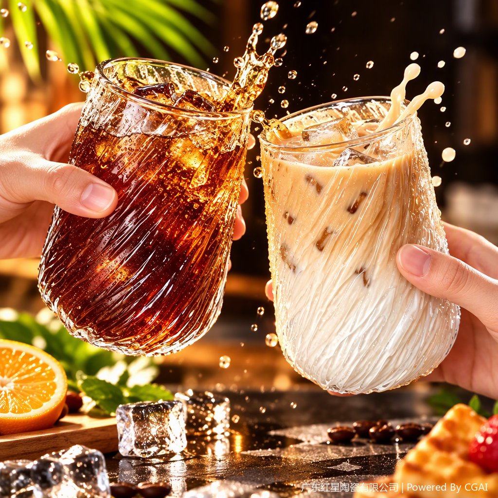 وهناك العديد من الأكواب الزجاجية الشفافة للاستخدام المنزلي Item Picture