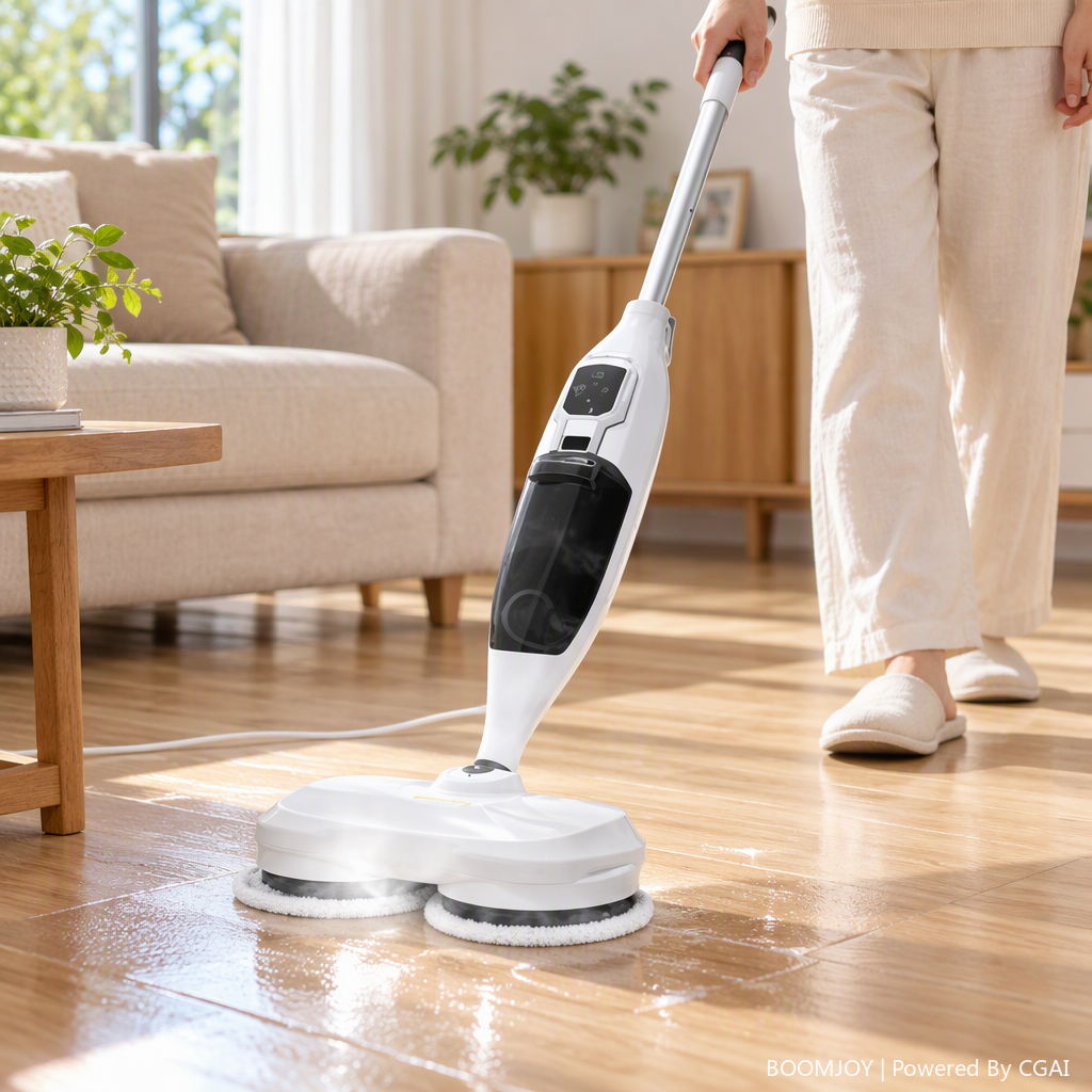 scrubbing steam mop   028 details Picture
