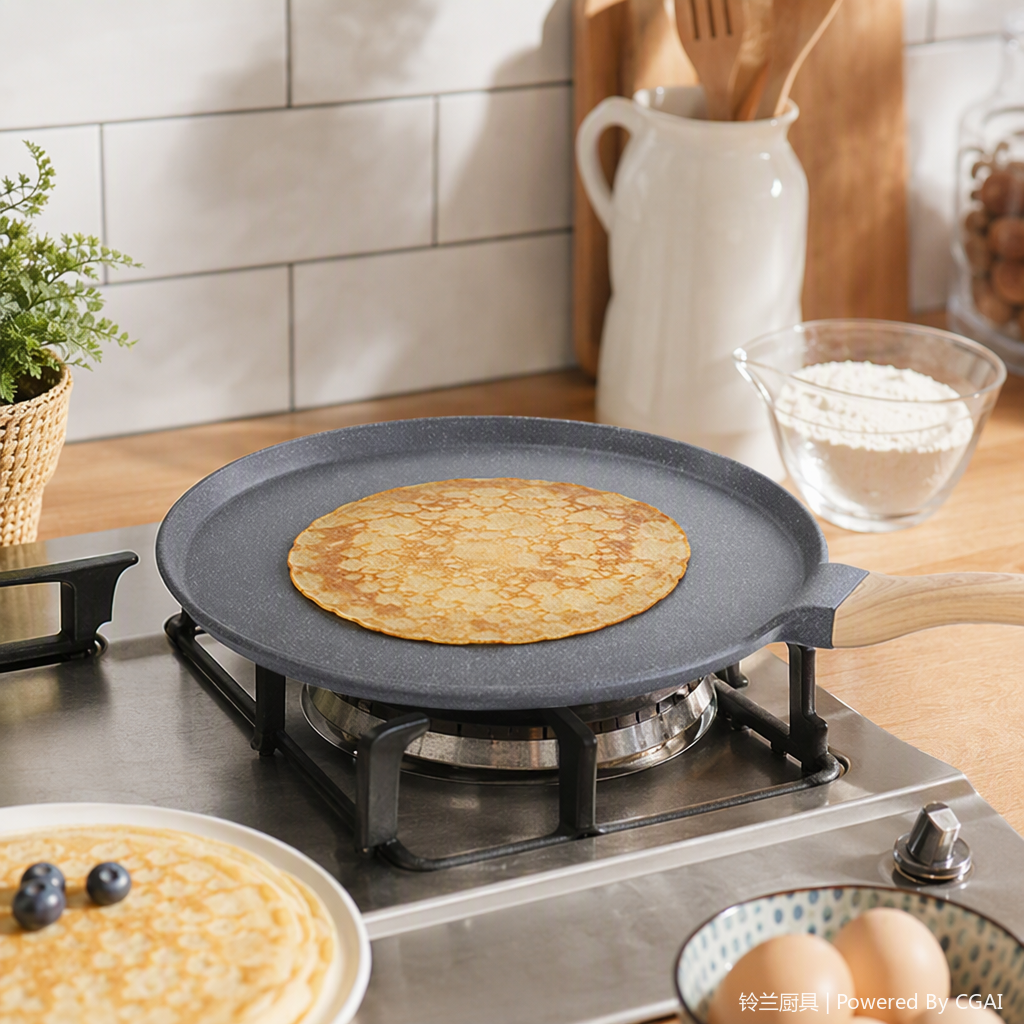 Multifunción antiadherente sartén home freír y saltear olla de cocina necesidades diarias durable resistente al calor pote set Specification image
