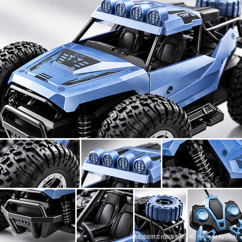 Niños alloy control remoto suv azul coche de juguete para niños resistente a la caída resistente al juego adecuado para niños regalo