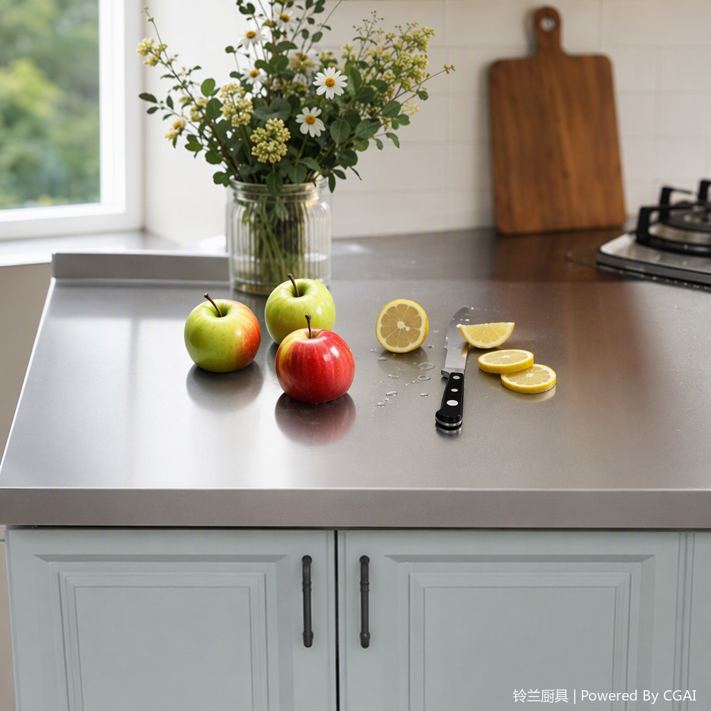 Práctico multifuncional mesa de operación de cocina simple decoración moderna muebles de comedor encimeras de cocina duraderas fácil de guardar Application Scenario