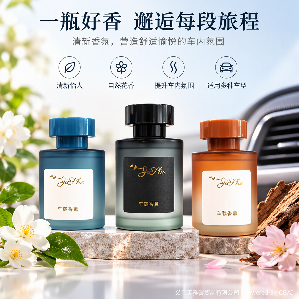 Perfumes para coches ambientadores interiores para coches spray perfumado fragancias de larga duración aromaterapia de coche perfumes accesorios details Picture