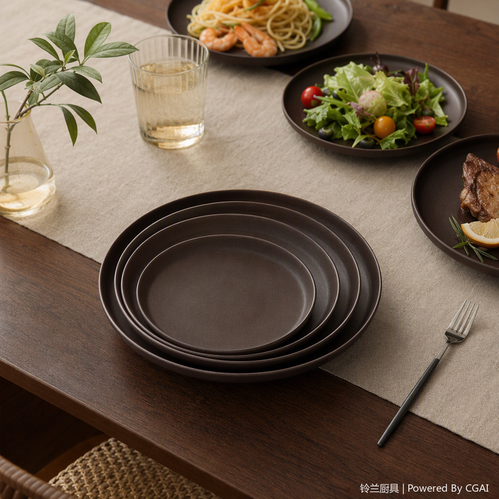 العديد من أطباق الخزفية المصنوعة من الخزف هي ذات طابع عملي وعملي Specification image