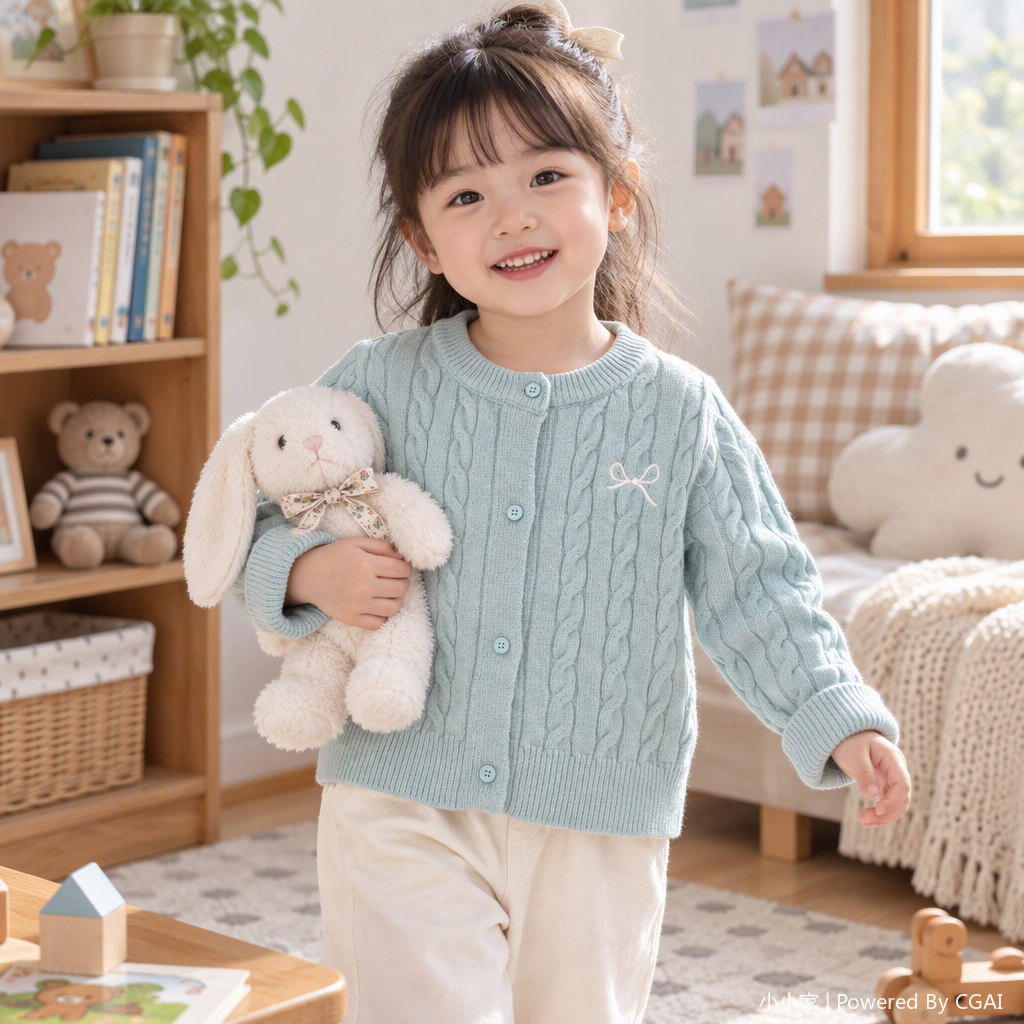 Children's autumn and winter knitted tops are warm, soft, fun and casual. There are various styles of children's knitted sweaters for boys and girls Item Picture