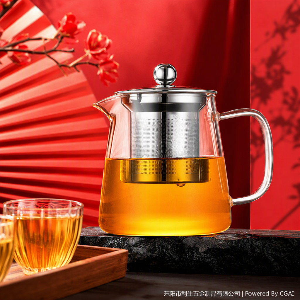 多功能陶瓷茶壶家用泡茶器具简约创意日用百货茶具套装