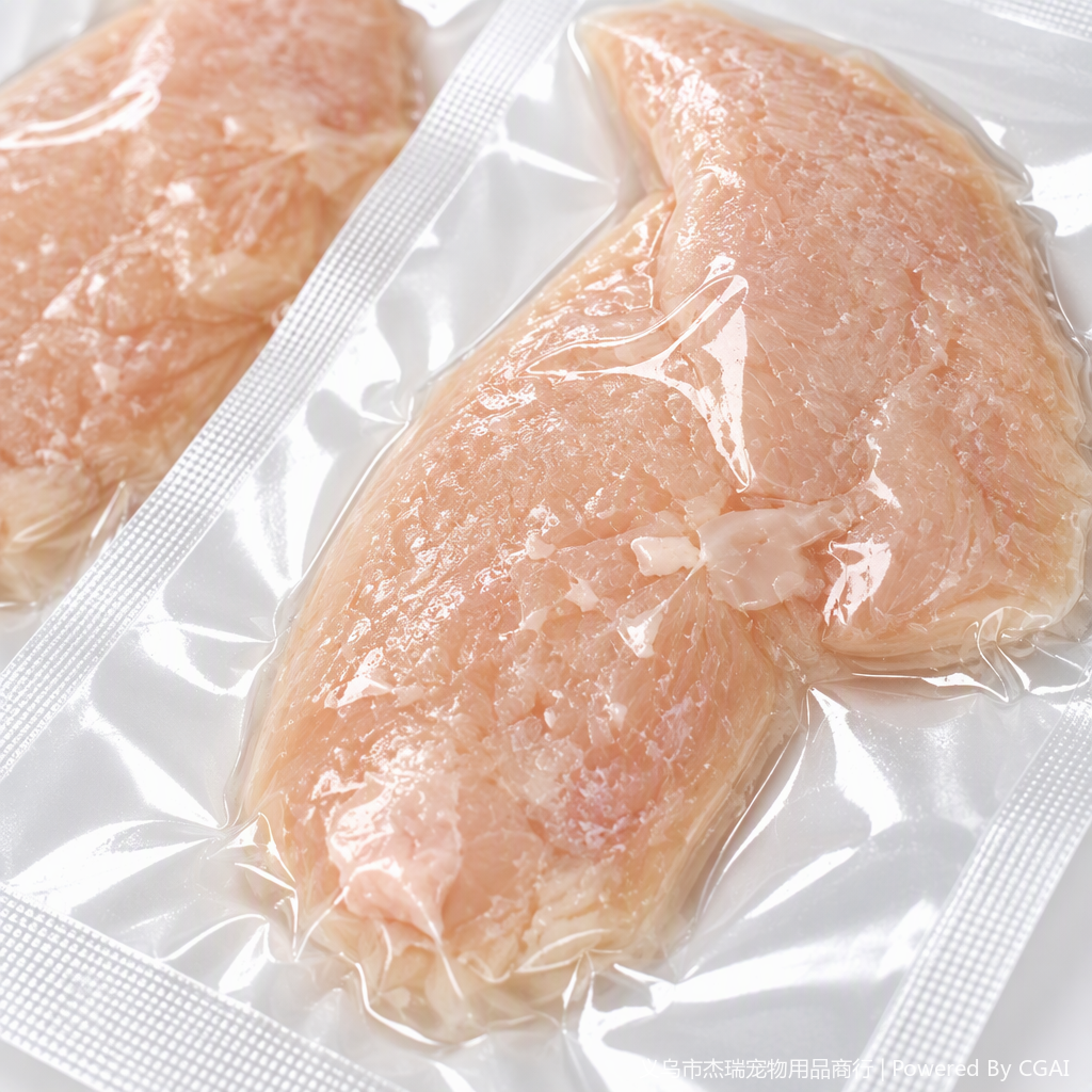 Steamed chicken breast (40g), naked bag, 40g per pack, pet snack, suitable for cats and dogs, 2021 Specification image