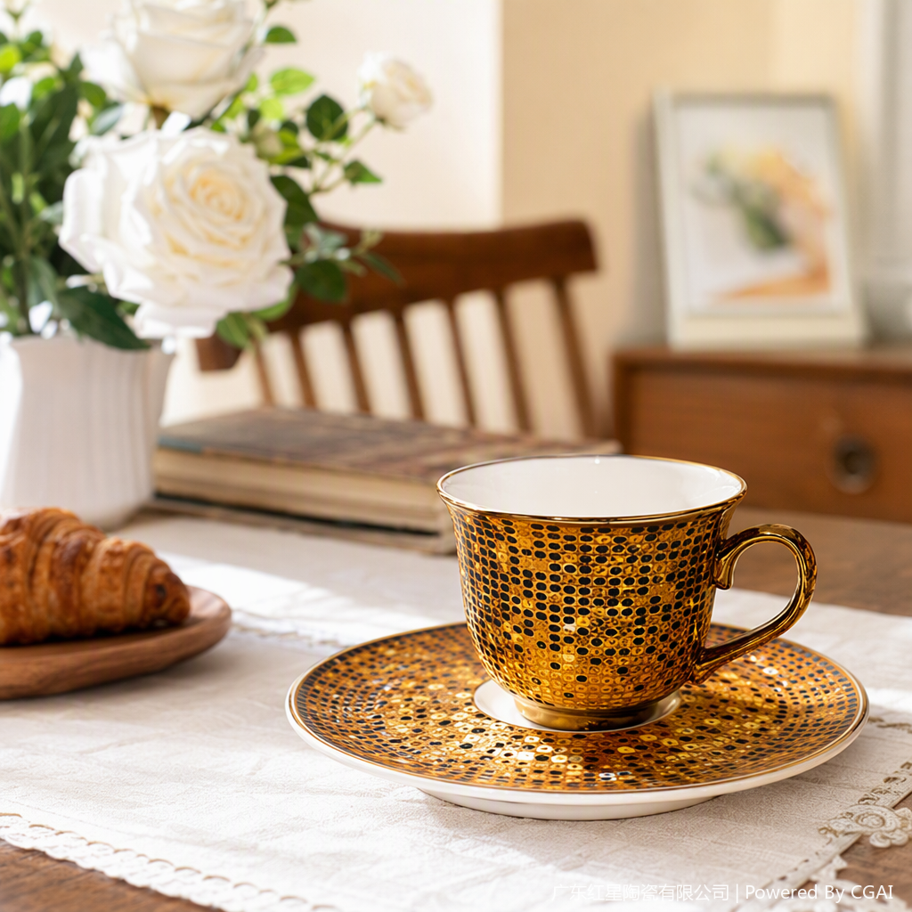 Tazas de café de cerámica de moda con asas tazas de bebidas de desayuno creativas simples oficina de casa set de té kit de regalo Application Scenario