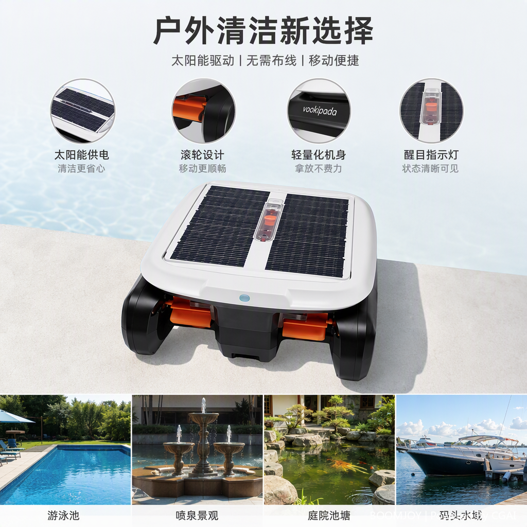 Smart Pool Cleaning Robot——KLE026