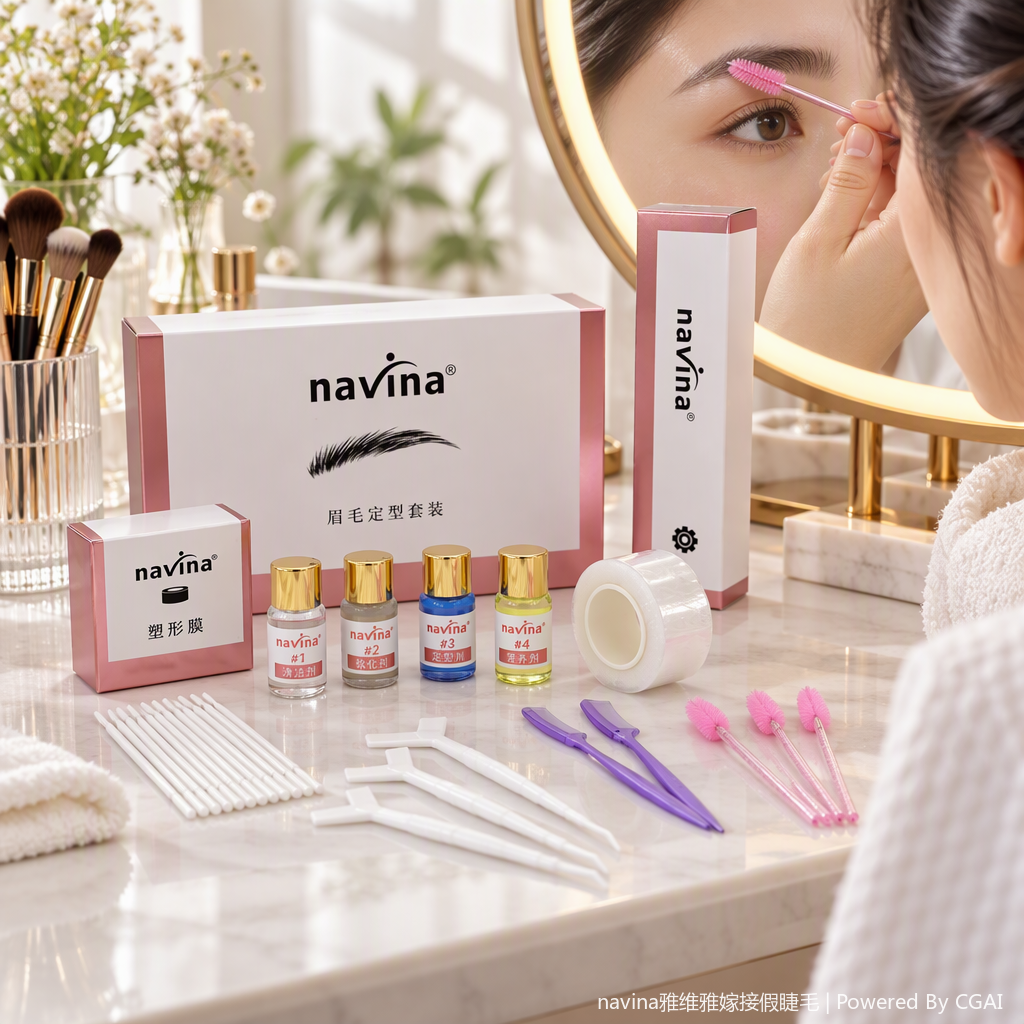 Professional multi-functional eyebrow shape design card, eyebrow shaping tool, beauty shaping auxiliary products, beauty care and makeup accessories