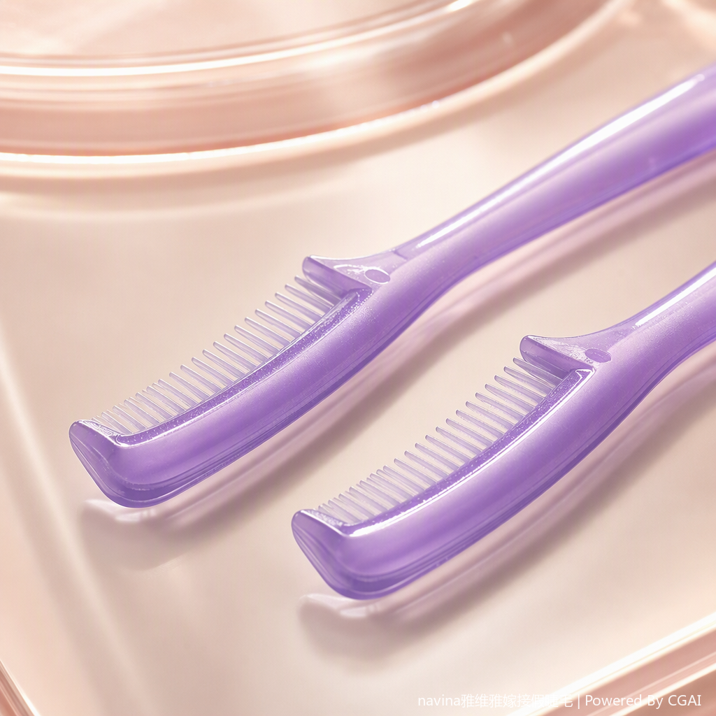 Professional multi-functional eyebrow brush makeup tool, delicate, soft, natural eyebrow shaping, portable and long-lasting makeup product Item Picture