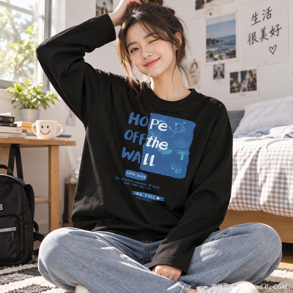 The new summer collection of imported fashionable and casual short-sleeved T-shirts for both men and women, loose and versatile, made of pure cotton, is now available Item Picture