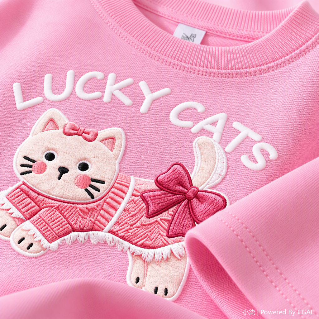 Children's spring and autumn fleece hoodie, baby cartoon casual top, children's autumn new children's hoodie, trendy style, versatile sportswear for boys and girls Item Picture