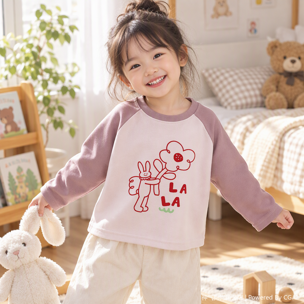 Импортируйте футболки с короткими рукавами для досуга модных дам Item Picture