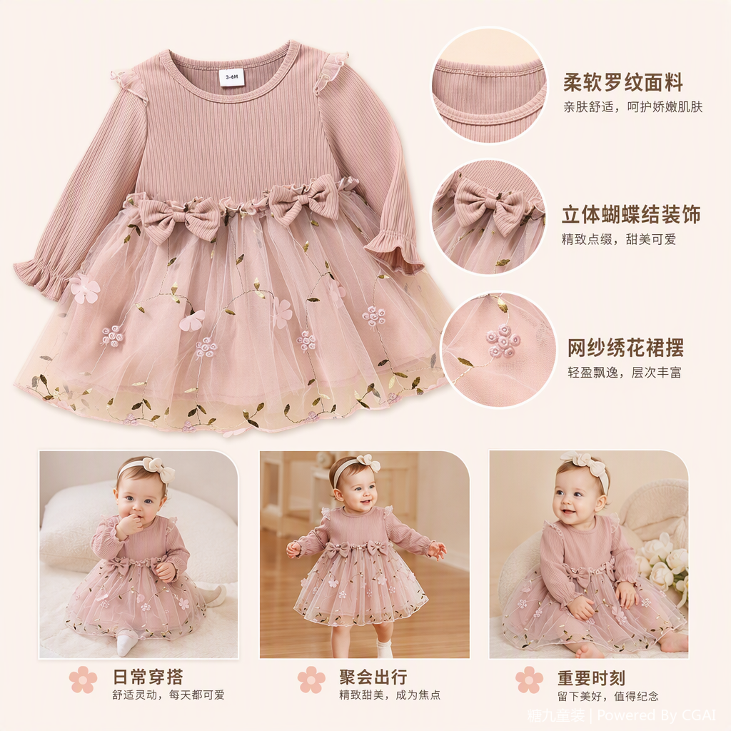 Imported children's clothing, fashionable and casual kids' wear, trendy, versatile and comfortable, selected for childhood outfits Application Scenario