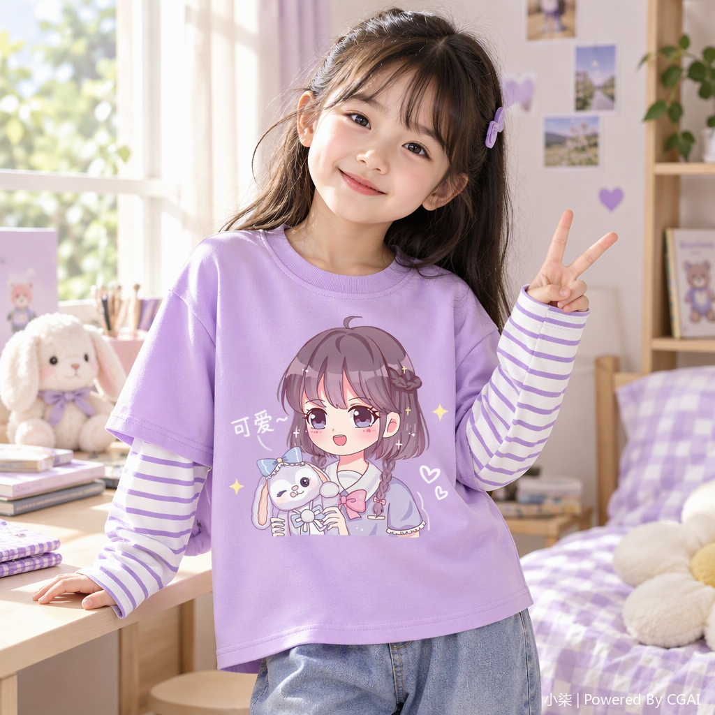 ويتنوّع الأطفال الأطفال في أزياء الأطفال الخاصة بالأطفال في الصيف Item Picture