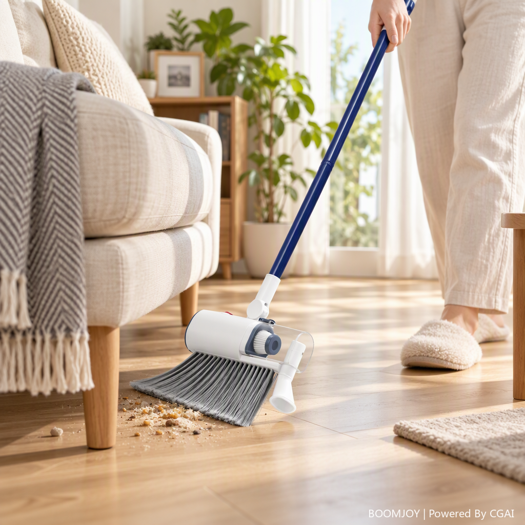 2-in-1  VACUUM BROOM——HL008 details Picture