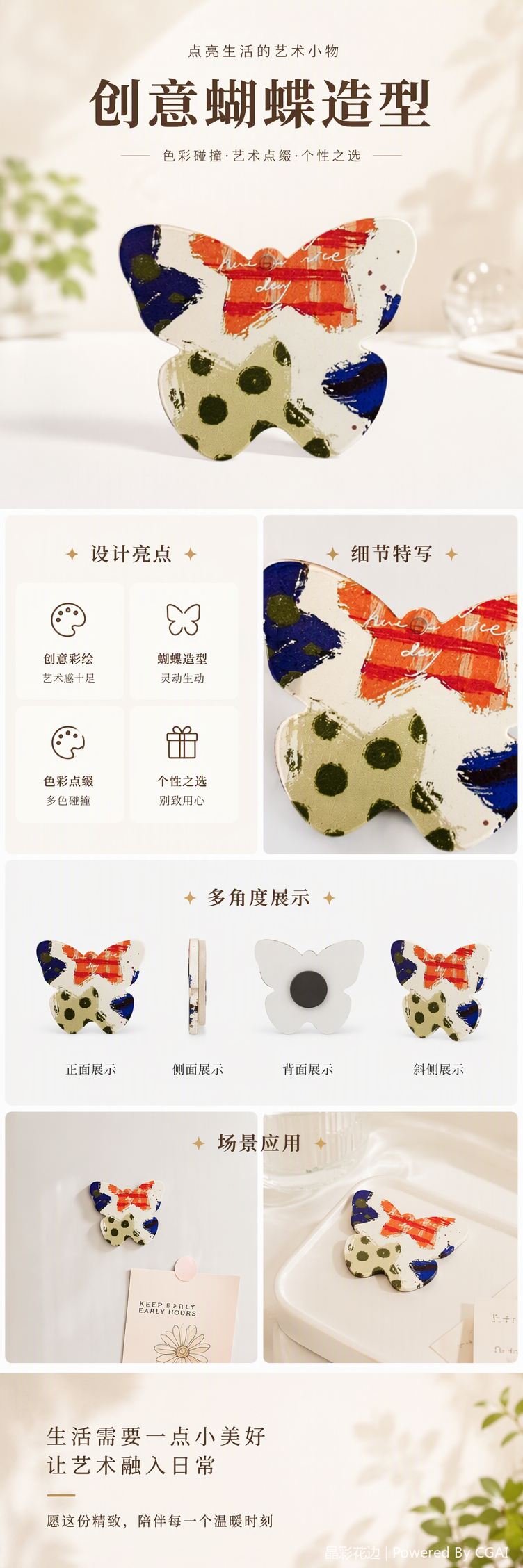 Color pattern pattern mariposa decoraciones ideas hechas a mano colgantes home merchandising decoraciones regalos regalos pic 1