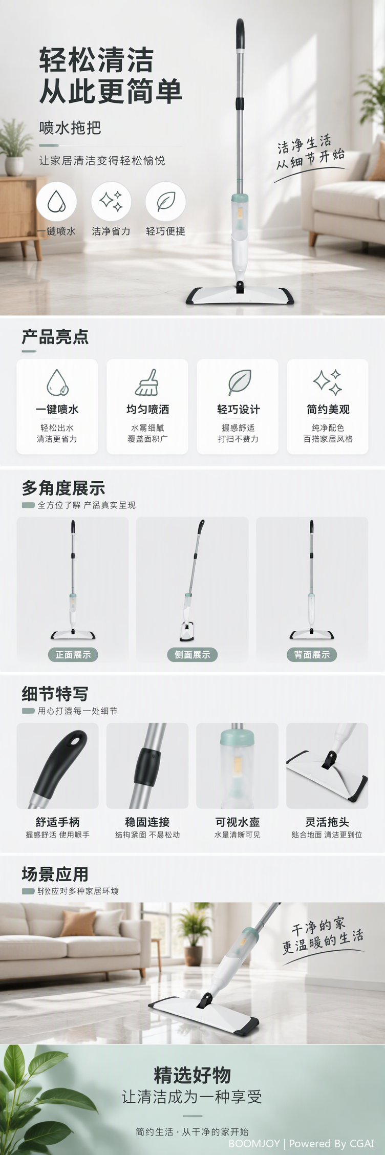 Spray Mop——JX-30 pic 2