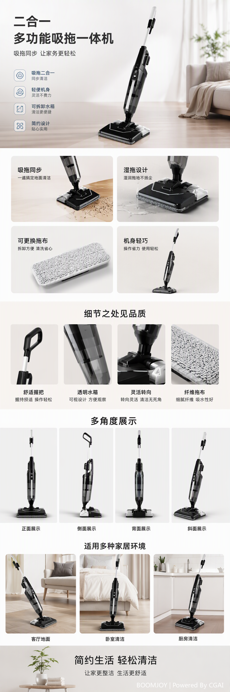 Stick Vacuum Cleaner——ALE-017 pic 2