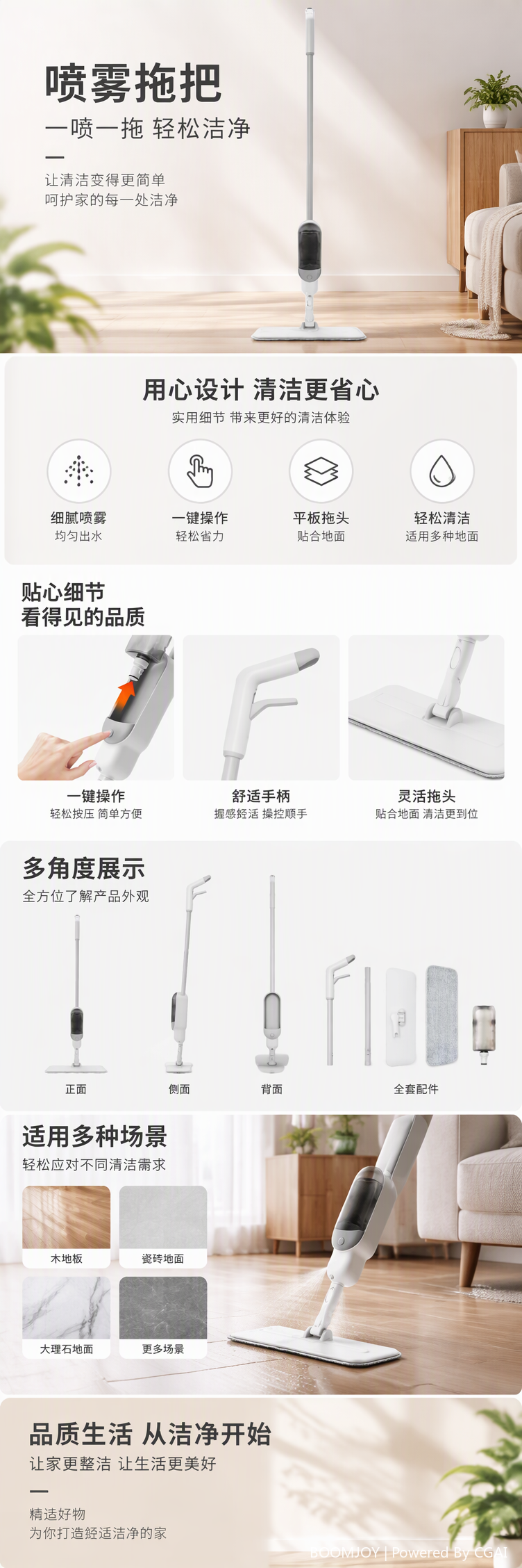 Spray Mop——FP-55 pic 2
