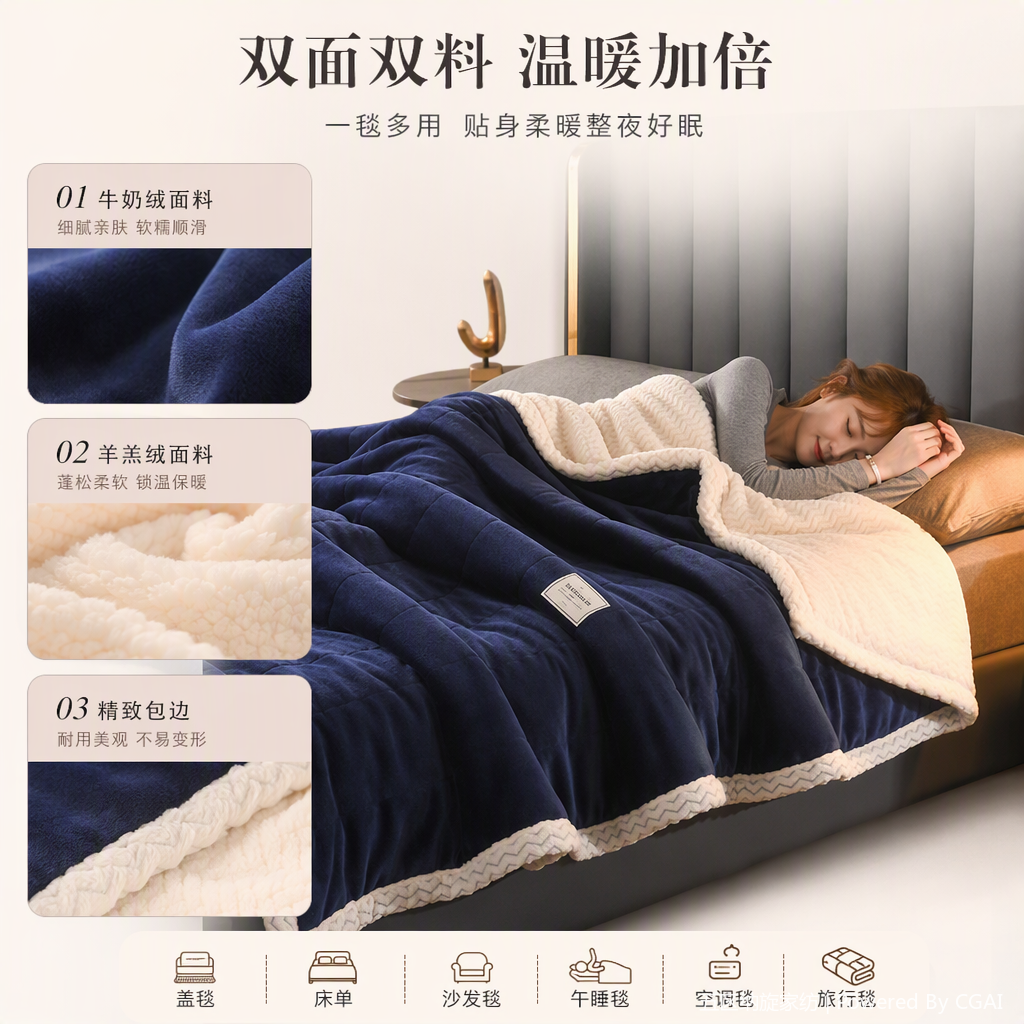 Warm and soft velvet blanket, home cover blanket, plush blanket, winter warmth, bed blanket, sheet cover blanket, thick style, multiple colors to choose from Warm and soft velvet blanket, home cover blanket, plush blanket, winter warmth, bed blanket, sheet cover blanket, thick style, multiple colors to choose from