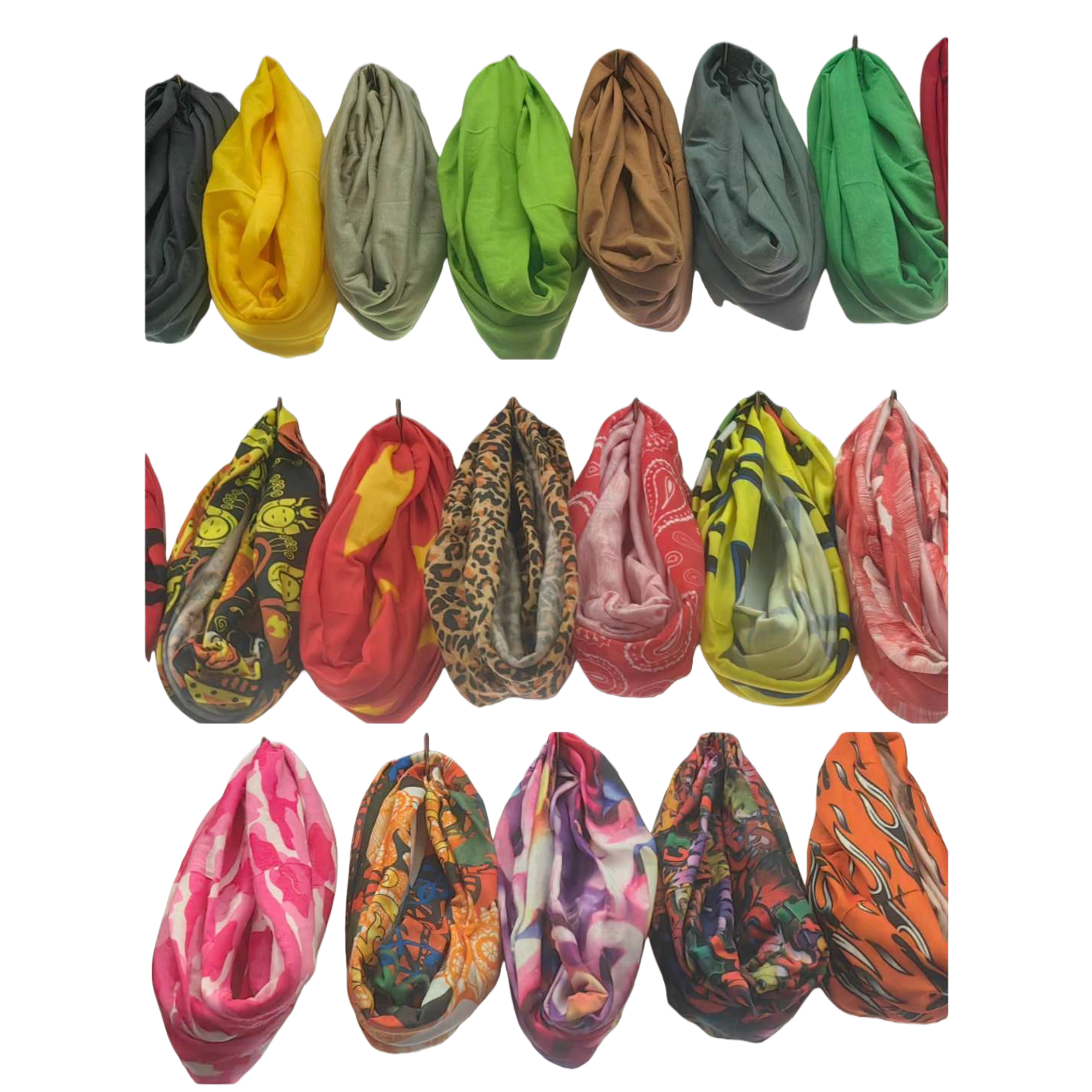 Moda color estampado bufanda versátil primavera otoño ligero suave mujer chal tendencia 100 cambios accesorios Item Picture