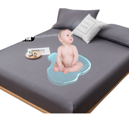 Infant and toddler urine isolation pads, waterproof and breathable baby sleeping products, children's diapers, leak-proof care products, essential for mothers and babies, cross-border waterproof urine isolation bed covers, Class a mother and baby grade thickened bed cover, hotel-specific bed covers, mattresses, bed sheets wholesale Item Picture
