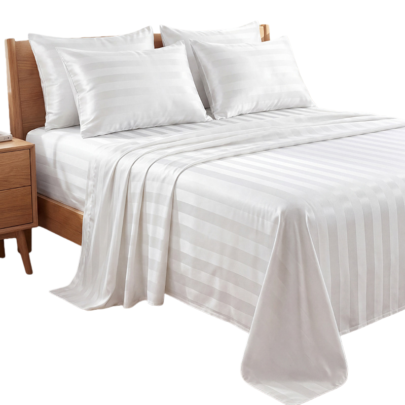 Warm solid-color waterproof bed covers, Amazon dust covers, moisture-proof bed covers, Simmons cotton-padded mattress protective covers, wholesale bedding, simple and comfortable all-cotton bed sheets and duvet covers, bedding sets, home bedroom decoration Item Picture