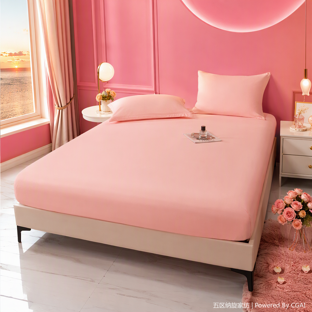 لوازم منزلية منعمة ومريحة بأغطية الفراش من أربعة قطع من القرنفل Specification image
