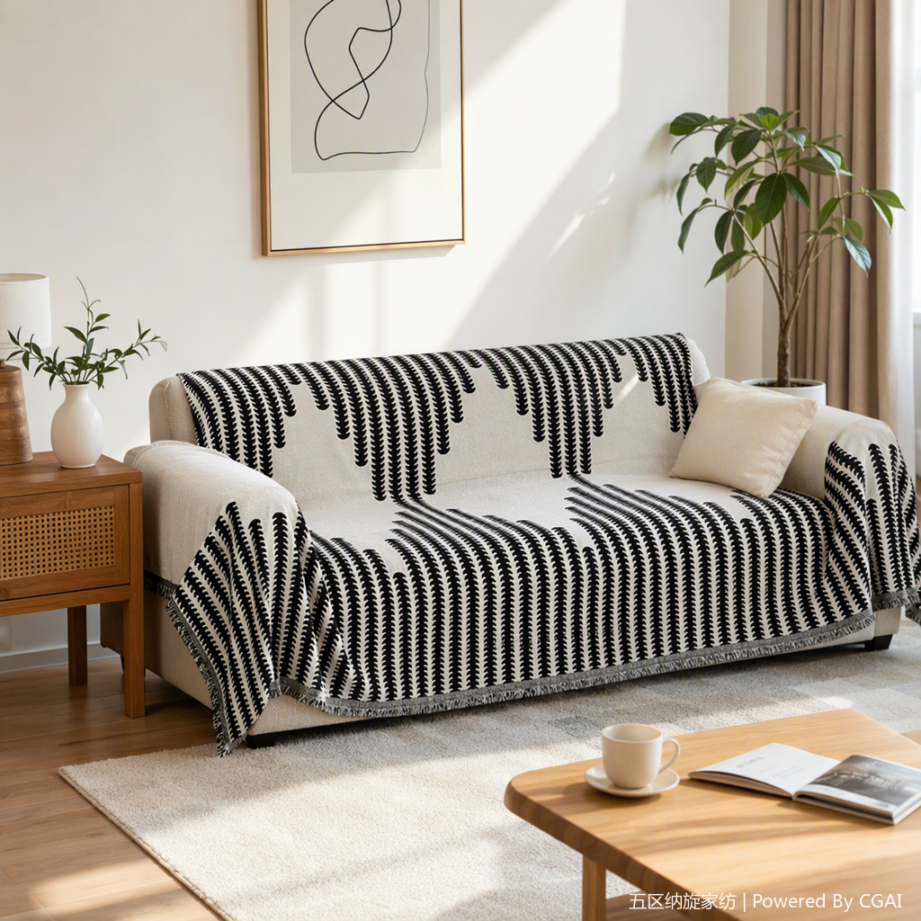 Multi-functional anti-slip sofa cushion, best-selling cross-border sofa towel, modern and simple sofa cover fabric, Chenille all-season universal sofa cover, sofa cover blanket price set, home fabric sofa towel, sofa cover protective cover, wear-resistant, breathable and comfortable details Picture