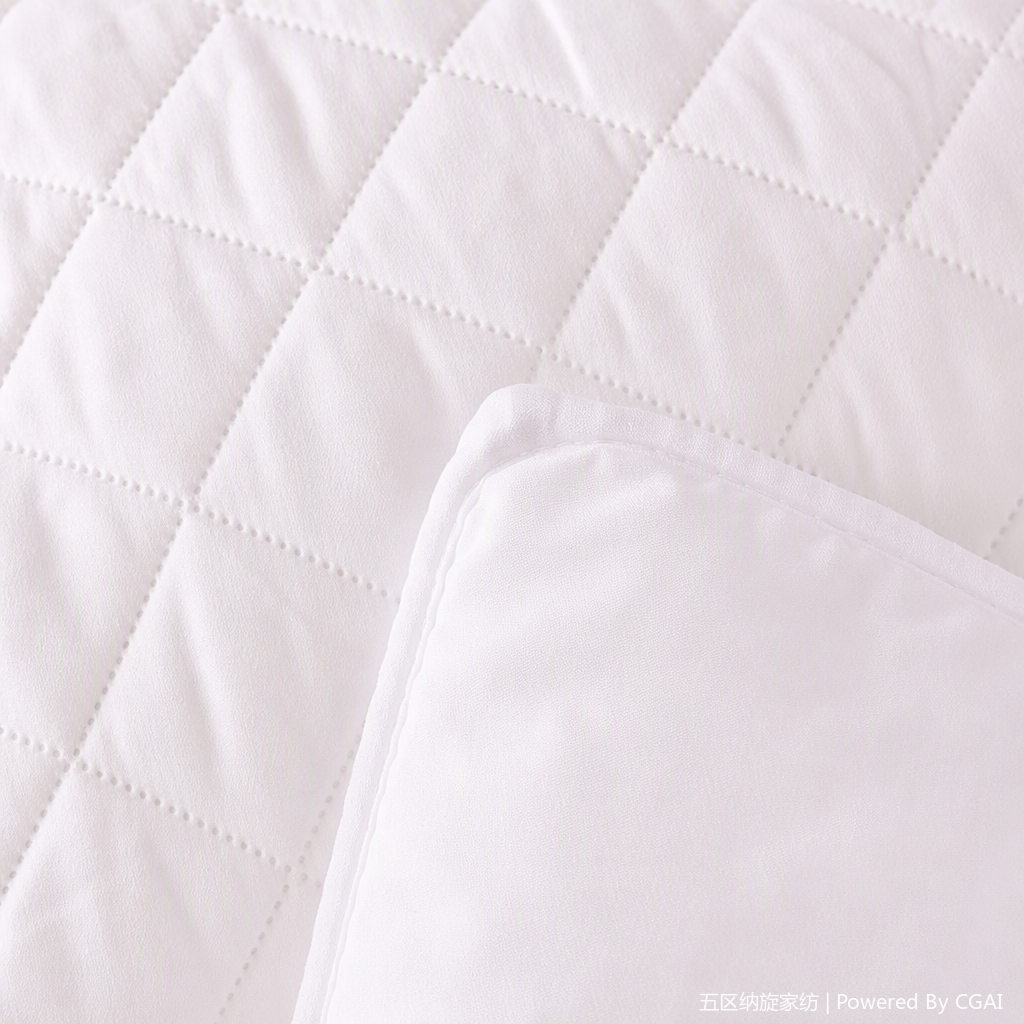 Solid color versatile hotel and family thickened brushed fabric with cotton lining, ultrasonic waterproof pillowcase, pillowcase bedding, solid color soft, breathable, dust-proof, antibacterial, hygienic and convenient sleep products Application Scenario