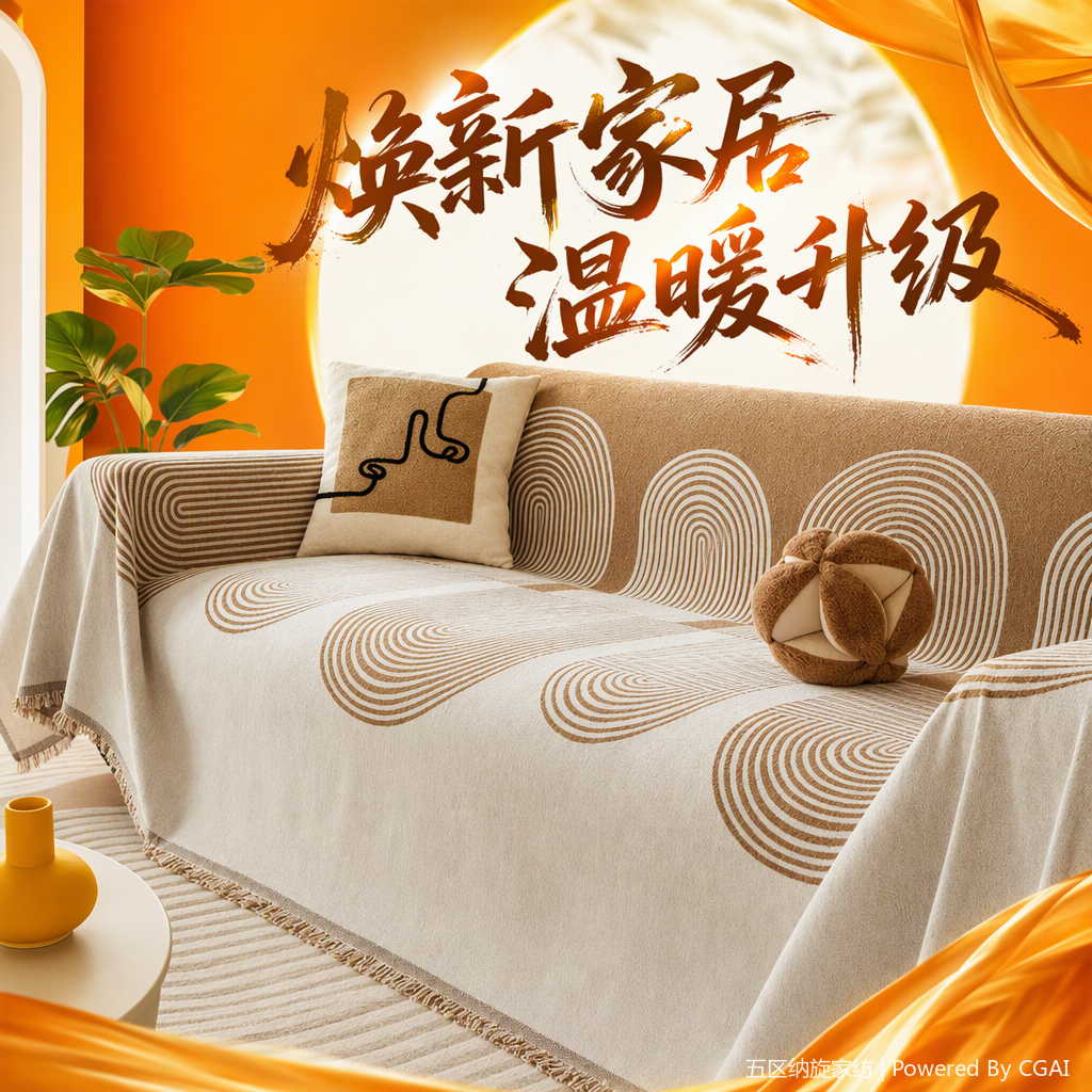Multi-functional cover, cross-border bestseller, sofa cover, modern and simple sofa cover, Chenille all-season universal sofa cover, sofa cover blanket, home fabric bed sheet, sofa cover, table towel, multi-purpose, waterproof, dustproof and durable household items Specification image
