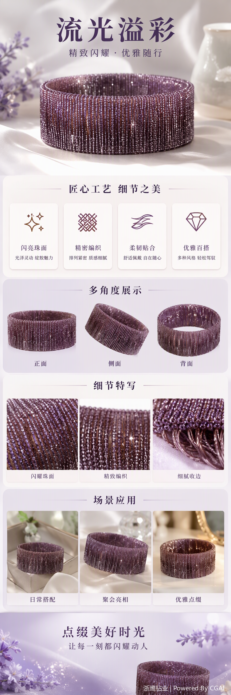 时尚手链女简约百搭手饰手环潮流个性手链饰品配饰品礼物精选详情1