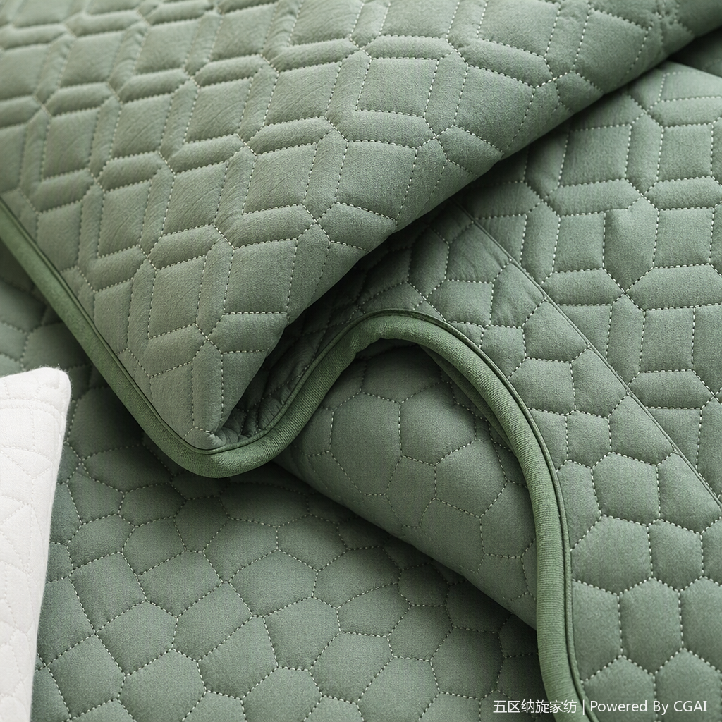 Color sólido color ultrasónico nuevo comercio exterior transfronterizo cubierta de cama diagonal cuadrada conjunto de tres piezas edredón exterior delgado ropa de cama multicolor opcional combinación de cama suave y transpirable Application Scenario