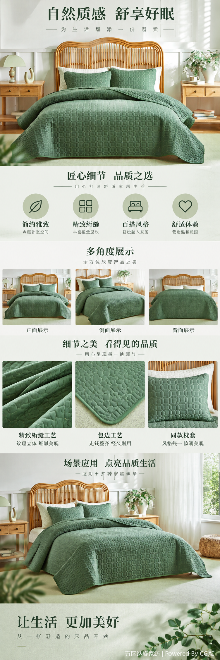 Color sólido color ultrasónico nuevo comercio exterior transfronterizo cubierta de cama diagonal cuadrada conjunto de tres piezas edredón exterior delgado ropa de cama multicolor opcional combinación de cama suave y transpirable pic 5