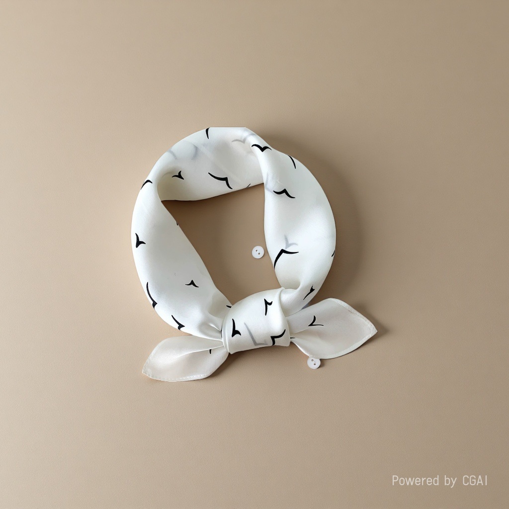 The 70 silk scarf square scarf exudes a sense of high-end Korean fashion and is versatile. It features a professional faux silk small neckerchief and a retro printed silk scarf for women Item Picture