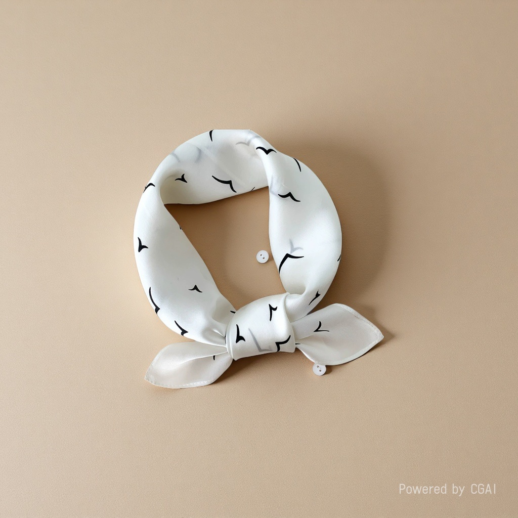 The 70 silk scarf square scarf exudes a sense of high-end Korean fashion and is versatile. It features a professional faux silk small neckerchief and a retro printed silk scarf for women Application Scenario