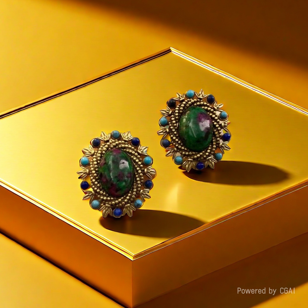 【SUGEBEINI】 Retro court-style stud earrings, French retro classic stud earrings ZEH00052 Application Scenario