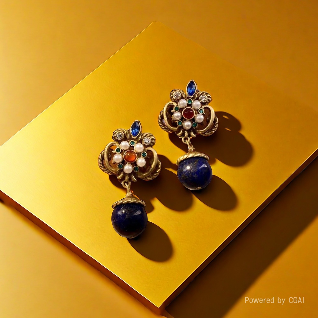 饰品/耳环/耳饰/烧焊锆石耳环/烧焊耳环产品图