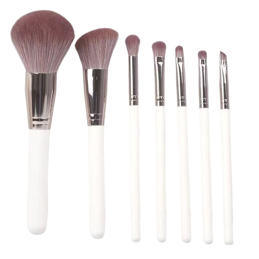 美妆工具白色套装化妆刷组合便携女生化妆用品详情4