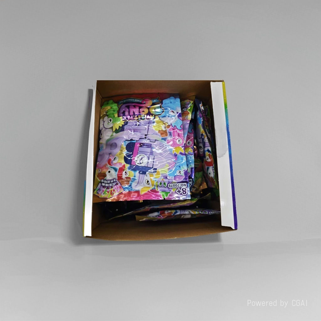 彩虹小马系列拼装玩具产品图