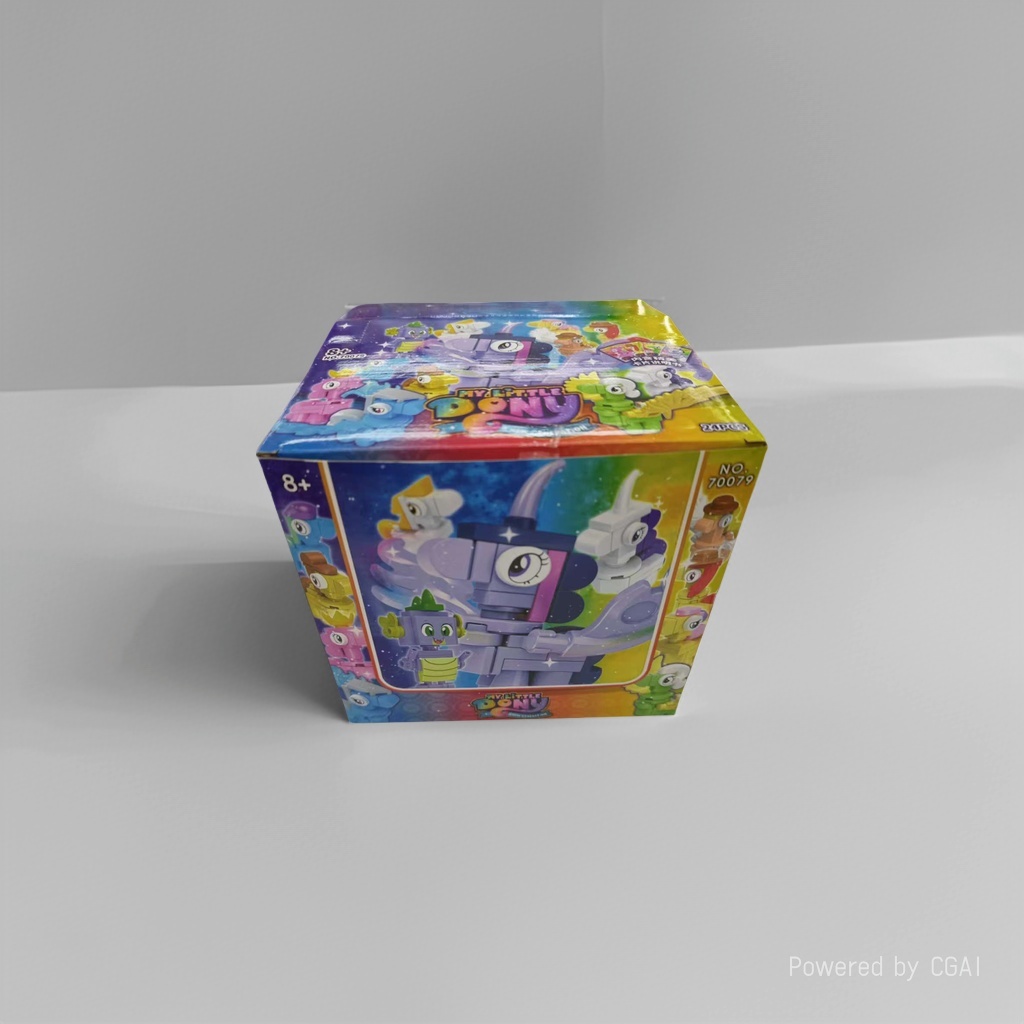 彩虹小马系列拼装玩具图