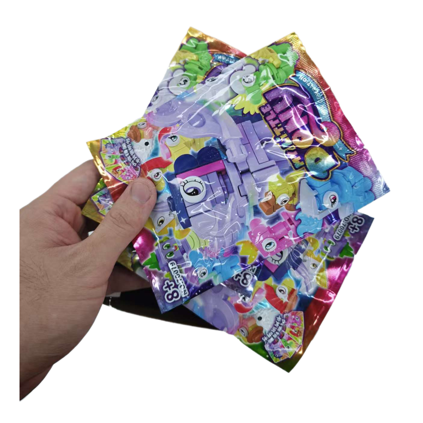 彩虹小马系列拼装玩具细节图