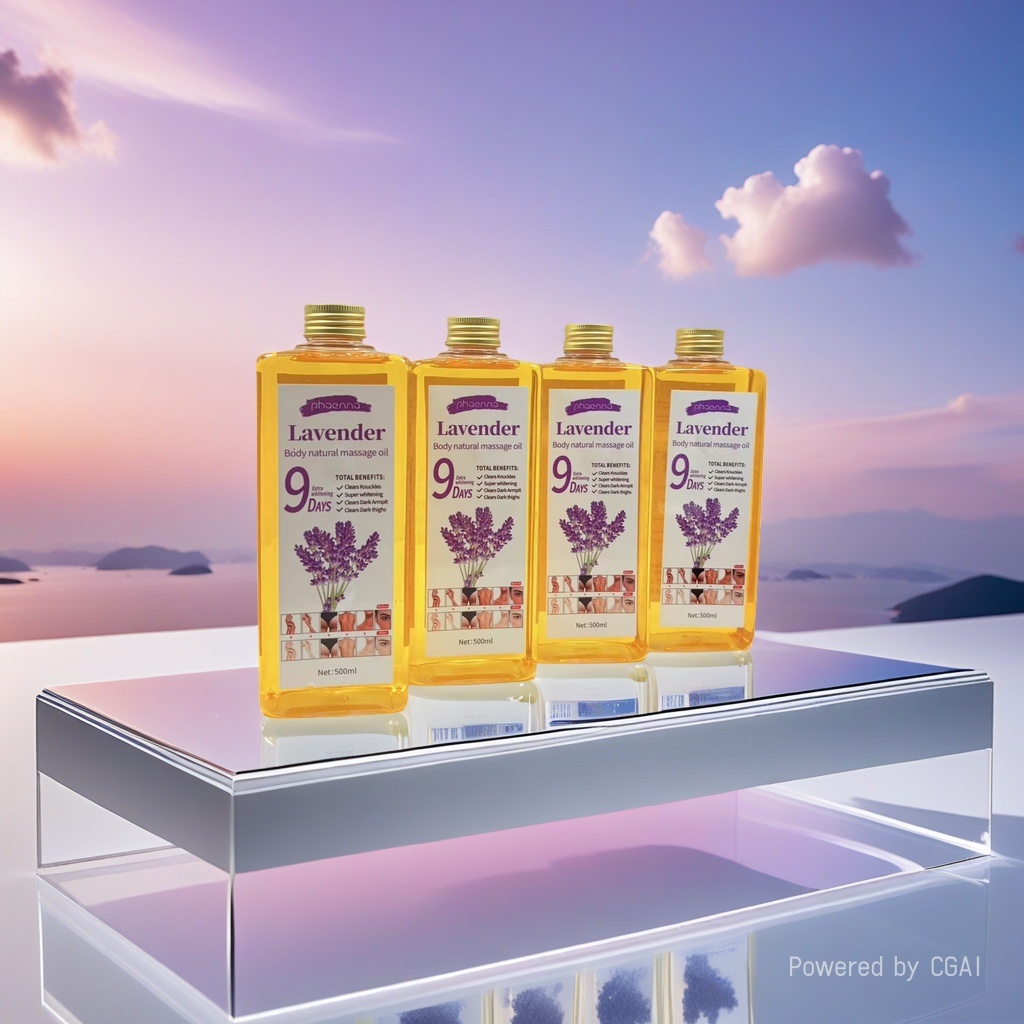 OEM/ODM compuesto aceite esencial limón cuerpo natural aceite de masaje embotellado relajante calmante emoliente cuidado de la piel aceite de masaje transfronterizo comercio electrónico exclusivo fabricante aceite de masaje de la piel Item Picture