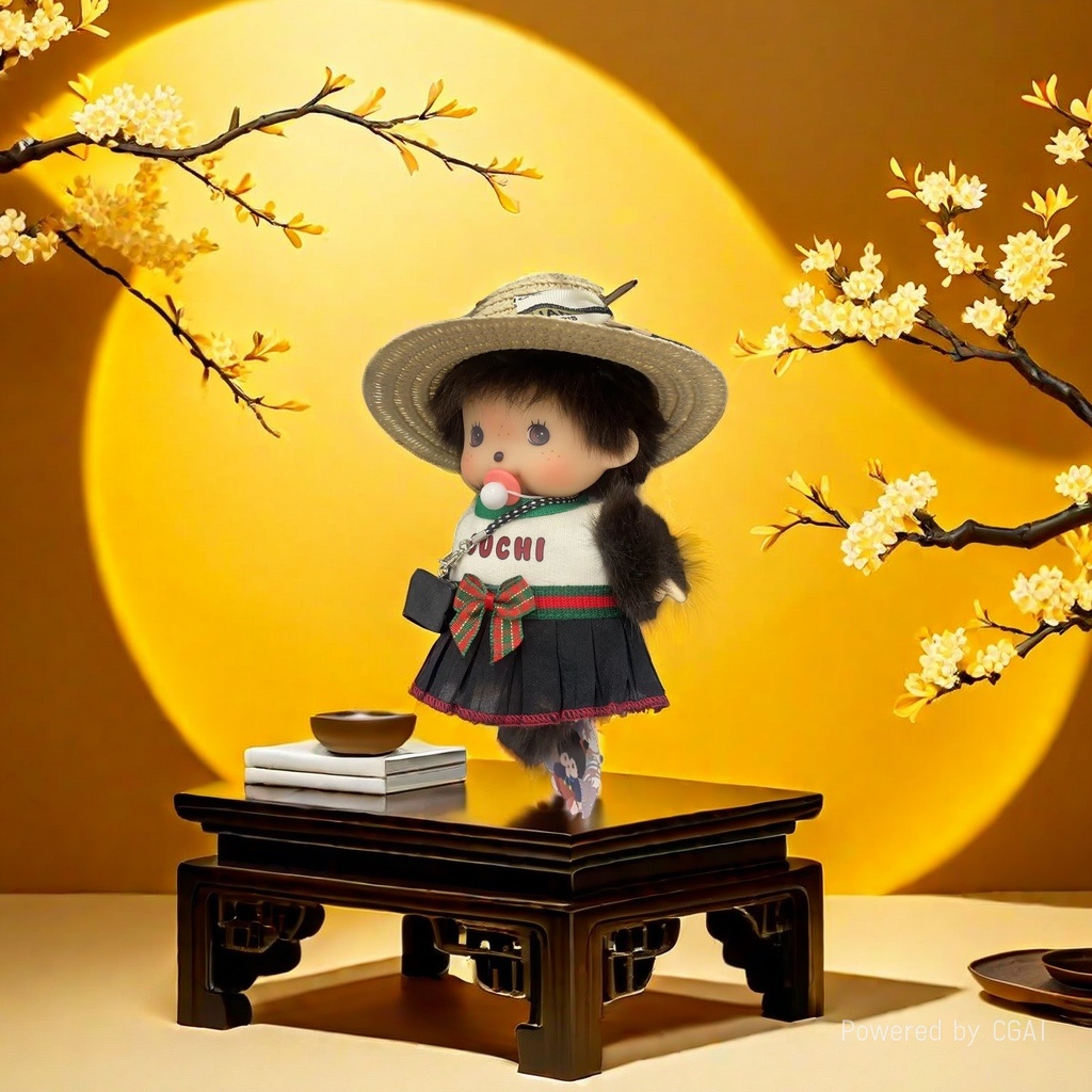 水豚噜噜毛绒公仔可爱玩偶蒙奇奇娃娃潮流玩具儿童礼物191712196